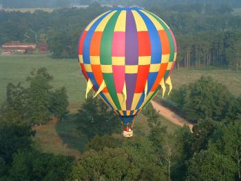 Hot air balloon rides and Instruction in North Alabama with Gone ...