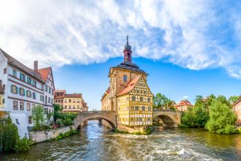 Bamberg Germany - exploring this rock : exploring this rock