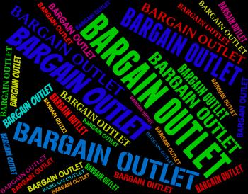 Bargain Outlet Represents Market Discount And Discounts