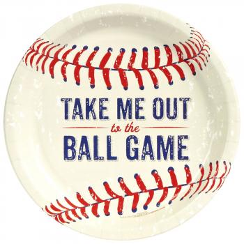Baseball Time Dinner Plates | Dinners, Birthdays and Baseball party