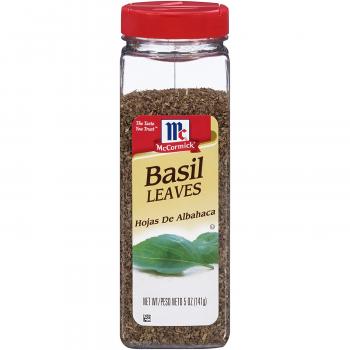 Amazon.com : McCormick Basil Leaves, Dried Basil, 5 oz : Sweet Basil ...