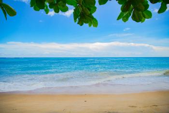 Free stock photo of beach, calm, clouds