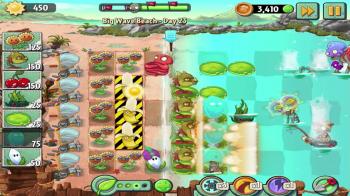 Plants vs Zombies 2: Big Wave Beach - Day 23 Walkthrough - YouTube
