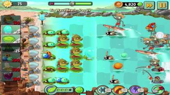Plants vs Zombies 2: Big Wave Beach - Day 29 Walkthrough - YouTube