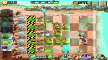 Plants vs Zombies 2: Big Wave Beach - Day 30 Walkthrough - YouTube