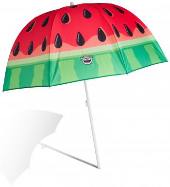 Juicy Watermelon Beach Umbrella - Big Mouth Toys - Big Mouth Inc ...