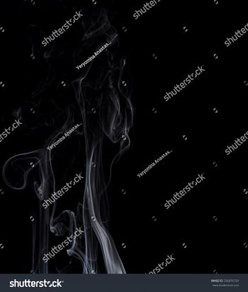 High Resolution Beautiful Smoke On Black Stock Photo (Royalty Free ...
