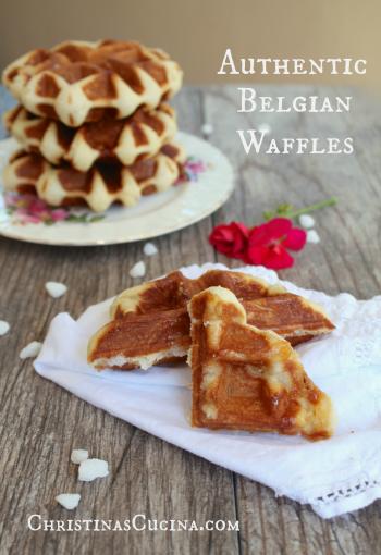 A Super Lekker, Authentic (Traditional) Belgian Waffle Recipe and a ...