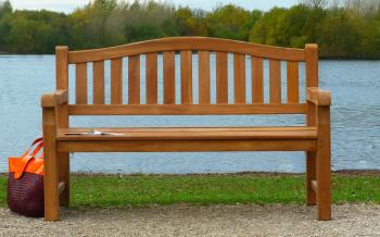 Cambridge Teak Memorial Bench 3 Seater 1.5m | Sloane & Sons