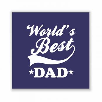 Engraved World's Best Dad Beer Mug | Giftsmate