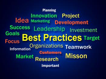 Best Practices Brainstorm Shows Optimum Business Procedures