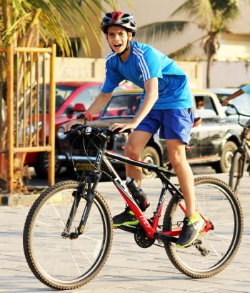 Bicycle Rider : Public Domain Pictures