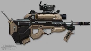 ArtStation - Big Gun, Eliott Lilly