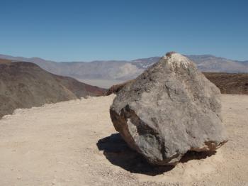Big rock in the desert