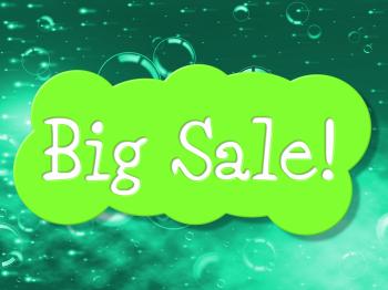Big Sale Shows Save Clearance And Promotional