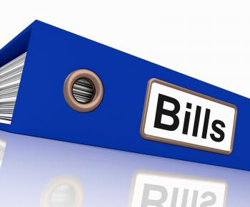 Bills File Shows Accounting And Payments Due
