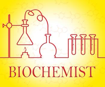 Biochemist Research Means Equipment Studies And Experiment