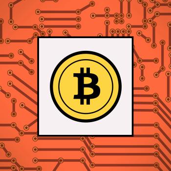 Bitcoin symbol - Virtual payments