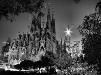 Black and white cathedral
