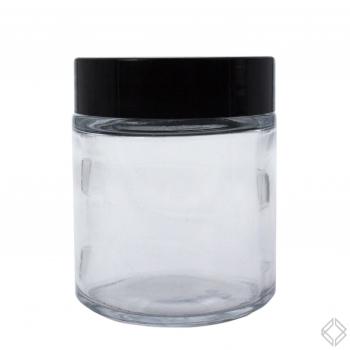 80mL- Round Glass Jar w/ black lid – CANNA BRAND SOLUTIONS