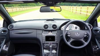 Inside car
