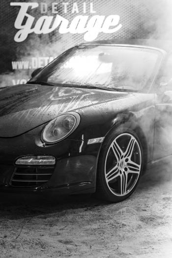 Black Porsche