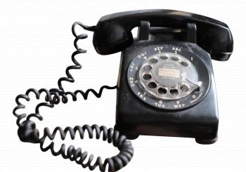 Western Electric Bell Systems Black Rotary Phone | Chairish