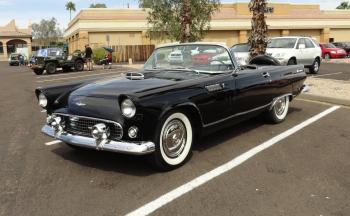 1956 Ford Thunderbird T Bird Convertible in Black paint - My Car ...