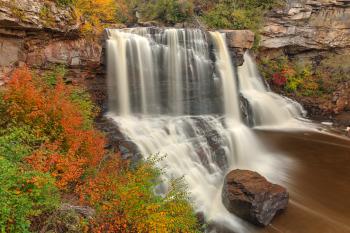 Blackwater Autumn Falls - HDR