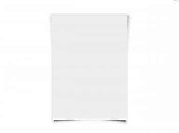 Blank white paper | PSDGraphics