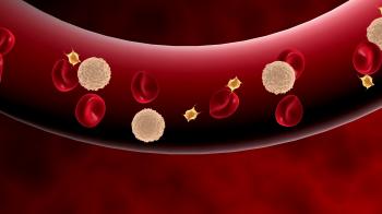 Blood cells moving through blood vessel. Motion Background - Videoblocks