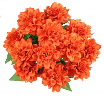 Charlton Home 12 Stems Artificial Full Blooming Dahlia & Reviews ...