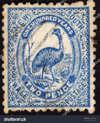 Blue Emu Stamp