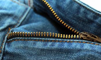 Blue Jeans Zipper