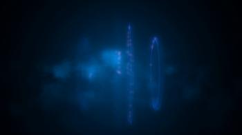 Blue light animation effect for background. Loop-able Motion ...