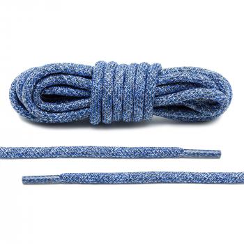 Blue Multi-Color Rope Laces