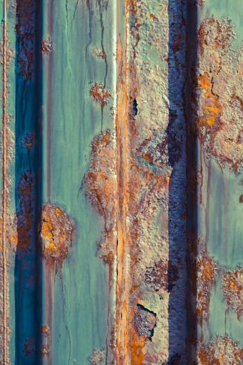 Blue Rusted Texture