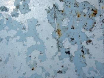 Blue Rusty Metal Texture