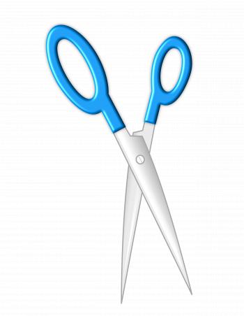 Blue Scissor