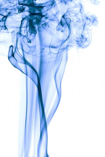 blue smoke