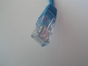 Blue USB Plug