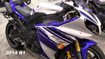 2014 YAMAHA YZF-R1 Walk Around Video - White and Blue + Charity Work ...