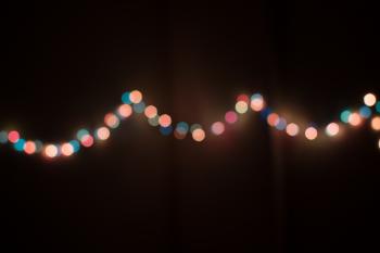 Bokeh Photography of String Lights