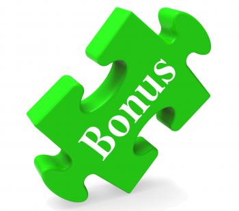 Bonus On Puzzle Shows Reward Or Perk Online
