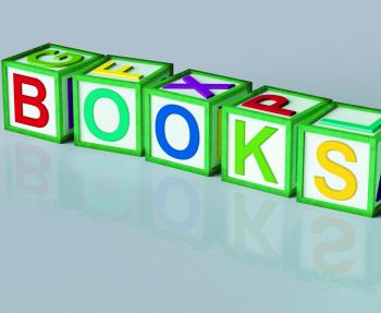 Books Blocks Shows Novels Non-Fiction And Reading
