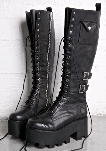 Current Mood Jane Doe Boots | Dolls Kill
