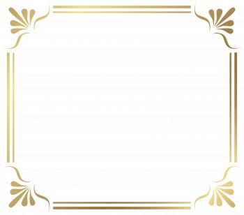 Frame Border PNG Image | Gallery Yopriceville - High-Quality Images ...