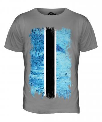BOTSWANA GRUNGE FLAG MENS T-SHIRT TEE TOP MOTSWANA FOOTBALL ...