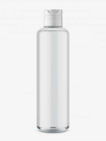 Universal transparent bottle mockup - Smarty Mockups