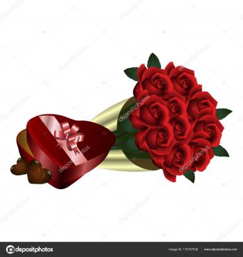 Bouquet of roses — Stock Vector © LAUDiseno #175157030